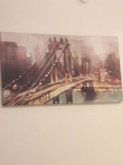 Brooklyn, New York Bridge Picture for wall