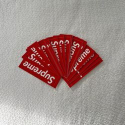Supreme Box Logo Stickers
