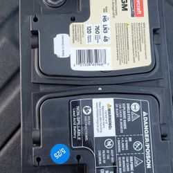 OEM AGM Ford/Lincoln Battery H6 CCA 760