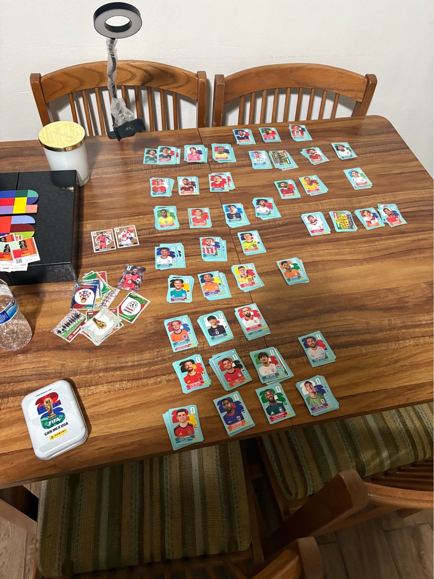 Trading World Cup stickers
