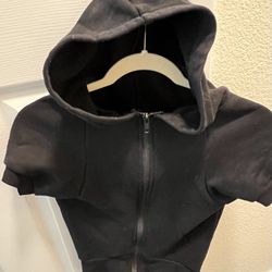 Black Zip Up Hoodie for Dog - 2XL