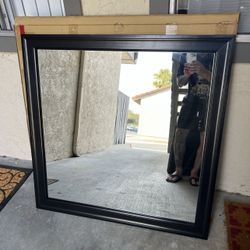 Black Dresser Mirror