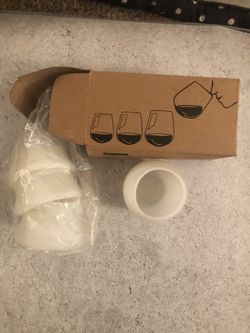 Camping Silcone Glow in The Dark Wine Glasses