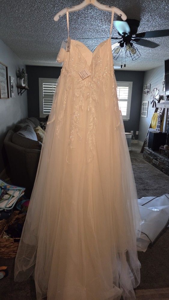 David's Bridal Wedding Dress