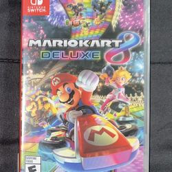 New Nintendo Switch Mario Kart 8 Deluxe game