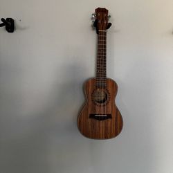 Caramel CT102A Zebra Wood Tenor Acoustic Ukulele