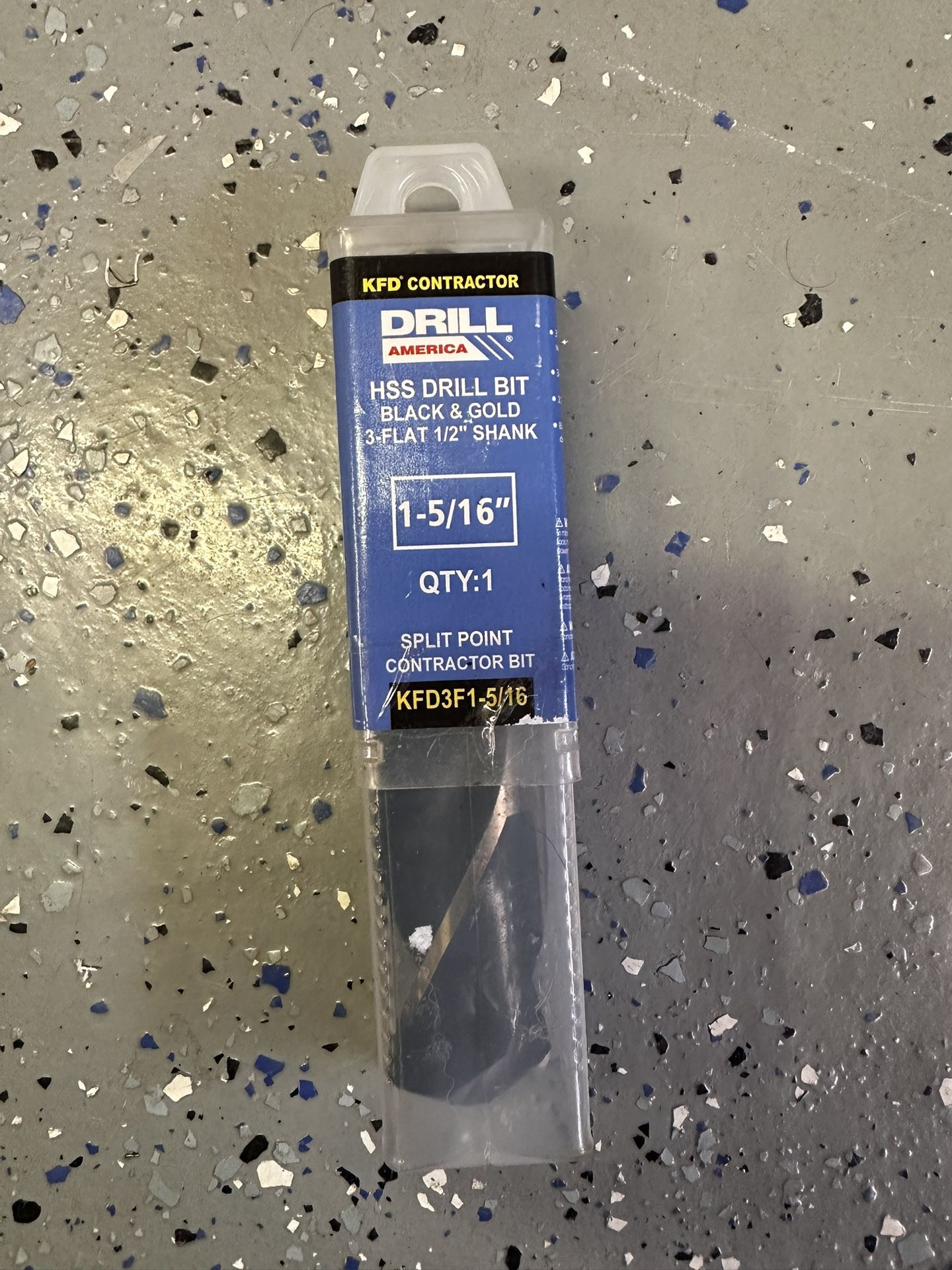 Drill bit HSS Drill America 1-5/16”