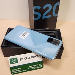 Samsung Galaxy S20 Plus 128 GB Blue Unlocked For Any Carrier Excellent Condition 