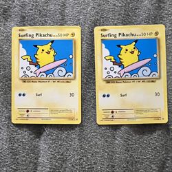 Surfing Pikachu 