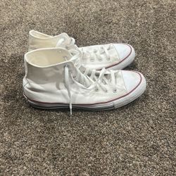 White Mens Converse Size 11