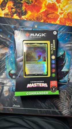 Magic the Gathering Commander Masters Sliver Swarm Deck New Sealed