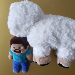 Minecraft Plush Set Of 2