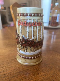 1981 Budweiser Holiday Stein