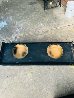 Wood speaker box