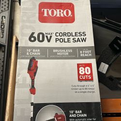 Toro pole saw 