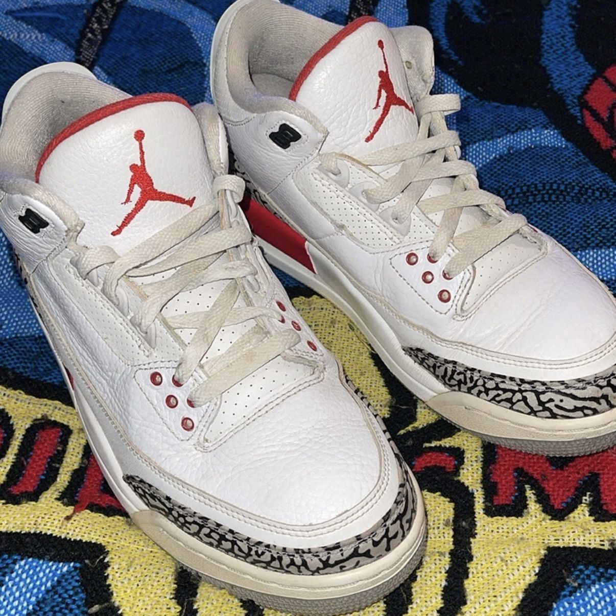 Jordan 3 Retro Katrina Hall of Fame Sneakers