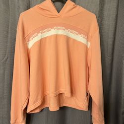 Peach Puma Pullover Hoodie 