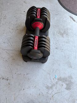 Ajustable Dumbbell Set 55Lbs
