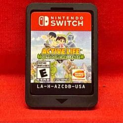 Active Life Outdoor Challenge Nintendo Switch Game No Case