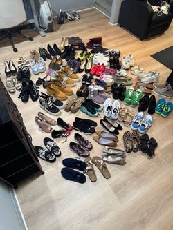 61 pairs of shoes WHOLE SALE