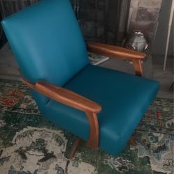 Vintage Mid Century Rocker Recliner