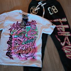 Hell-Star Out-Fit ( Large Sweats - Big Small Shirt )