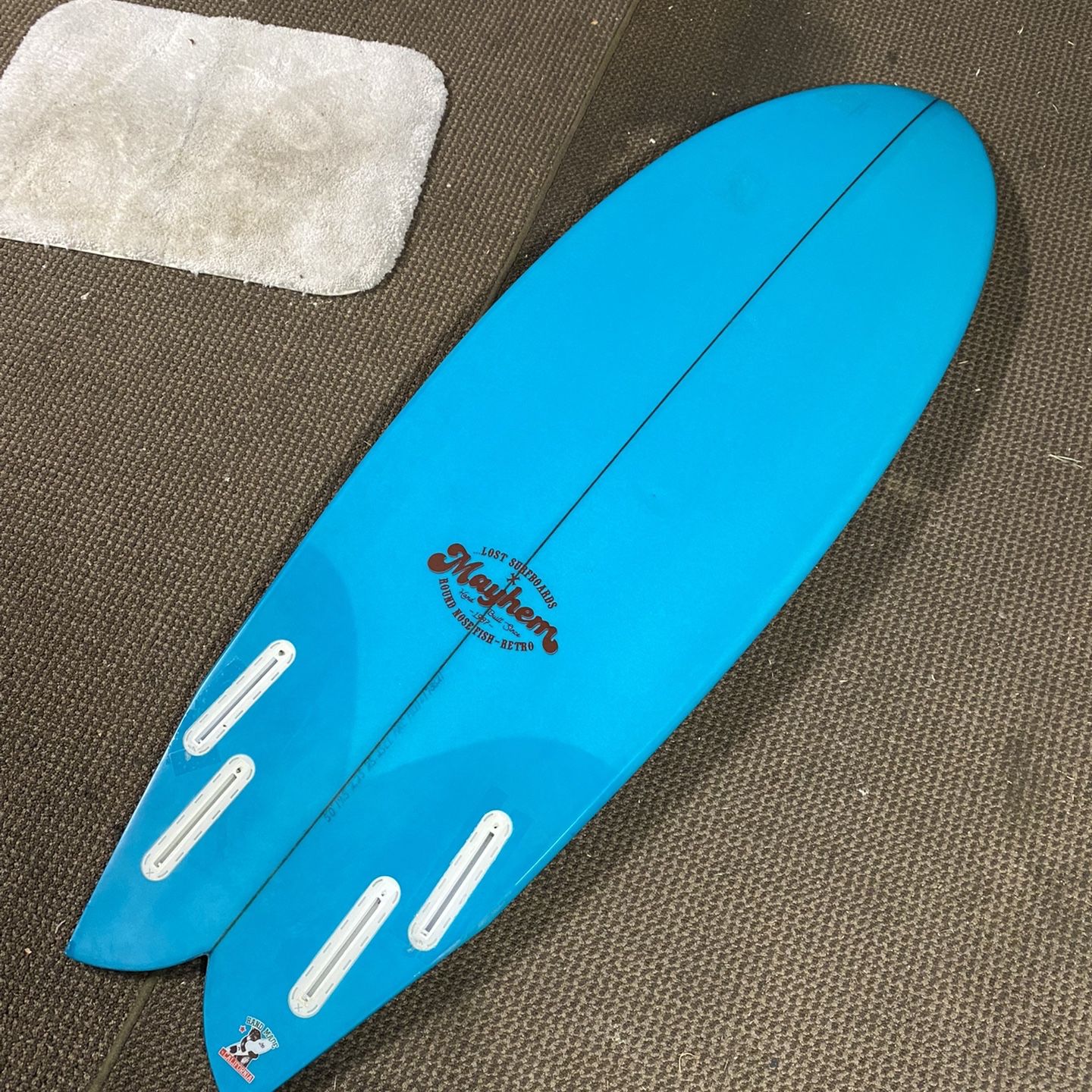 LOST MAYHEM RNF Round Nose Fish Retro Quad Or Twin Surfboard