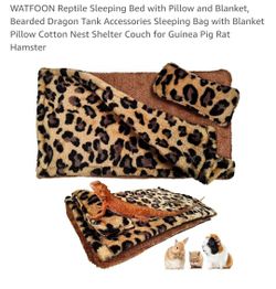 Sleeping Bed For Reptile, Small Animal 