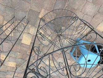 Wrought Iron Garden Plant Stands