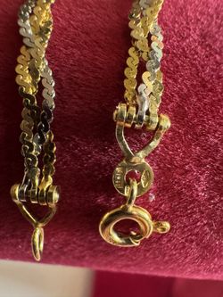 14K 585 Gold Bracelet 7.5 Inch – Elegant Fine Jewelry for Women