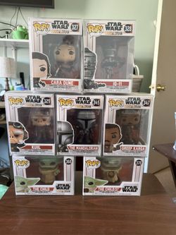Funko Pops The Mandalorian