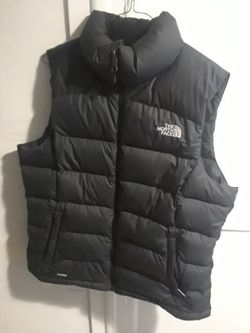 Black northface vest