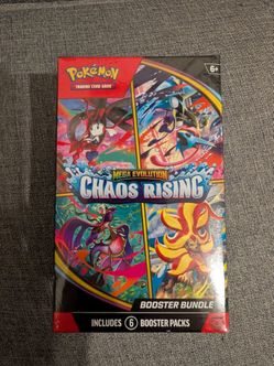 Pokémon TCG Mega Evolution Chaos Rising Booster Bundle
