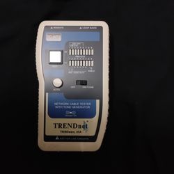 Network cable tester with tone generator