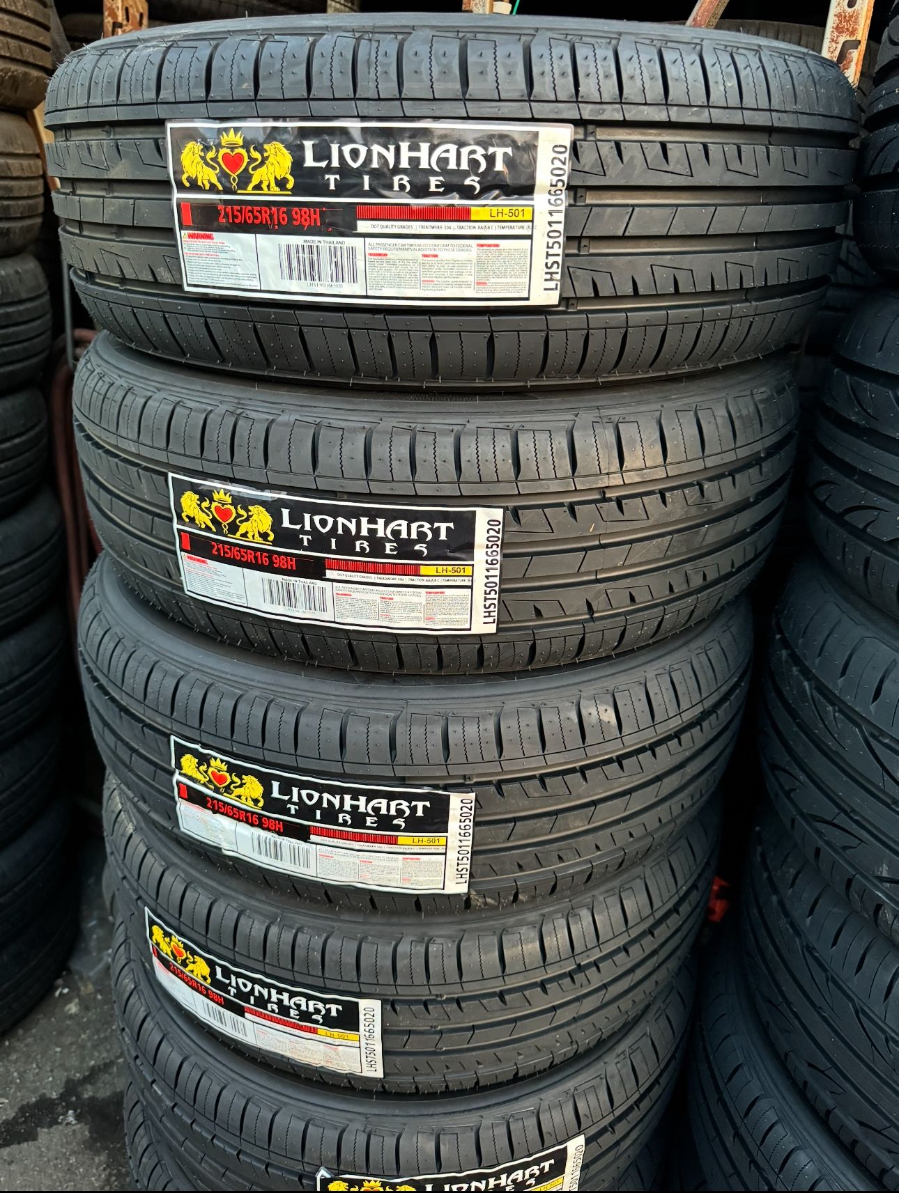 New Lionhart 215/65R16 LH-FIVE Tires