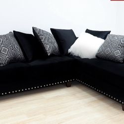 Black Sectional On Sale