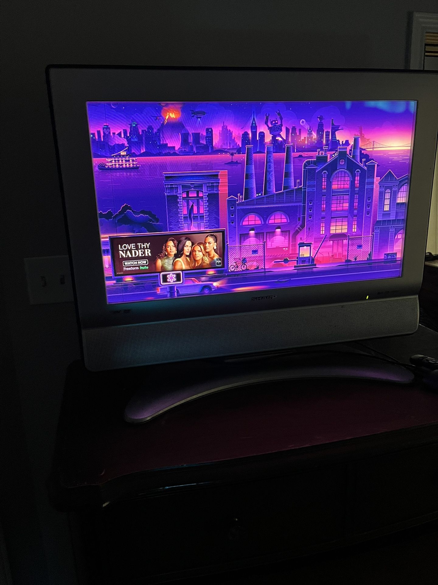 32 Inch sharp TV with Roku Capability 