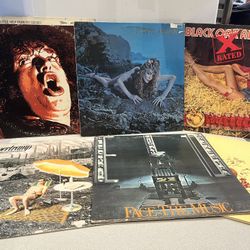 Lot of 6 vinyl Records ROXY MUSIC JOR COCKER ELO GENESIS SUPERTRAMP  Black Oak Arkansas 