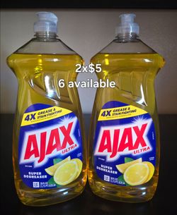 Ajax Ultra Dish Liquid Lemon Scent 28 oz