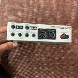 Quatrro USB audio Interface 
