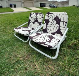 Pair of Local Beach beach chairs