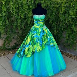 MORI LEE QUINCEANERA PROM dress
