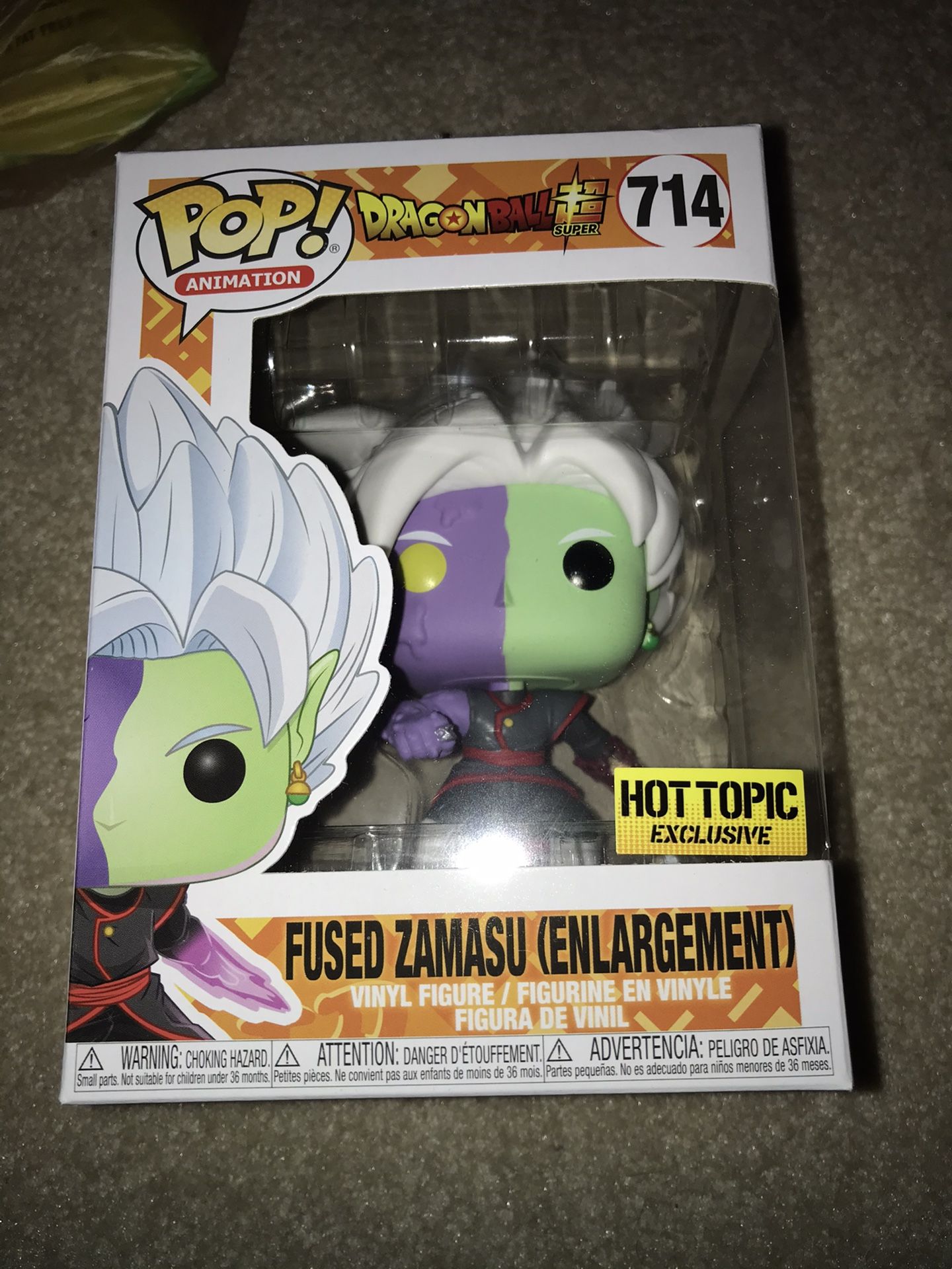 Funko pop exclusive dragon ball fused zamasu