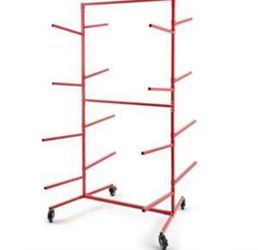 Mobile Bumper Storage Rack