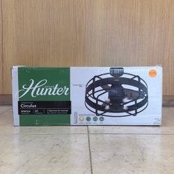 HUNTER 24” CIRCULUS CEILING FAN INDOOR SMALL ROOM 