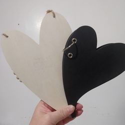 Heart Craft Set/2 Ready To Embellish BNWOT 