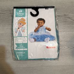 Disney Princess Cinderella Halloween Costume Tutu Dress 6-12 months