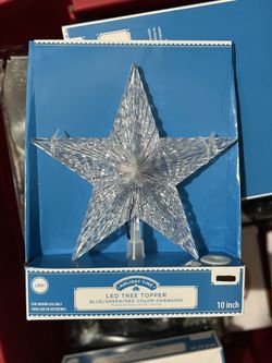 LED Star Christmas Tree Topper