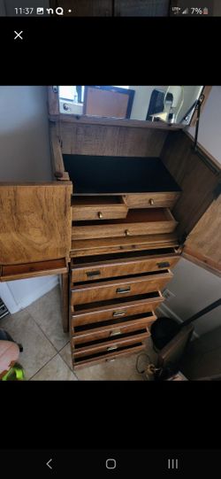 Mid Century Modern Drexel Upright