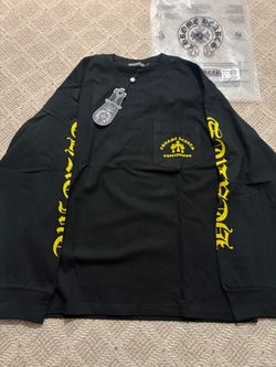 Black and yellow chrome long sleeve